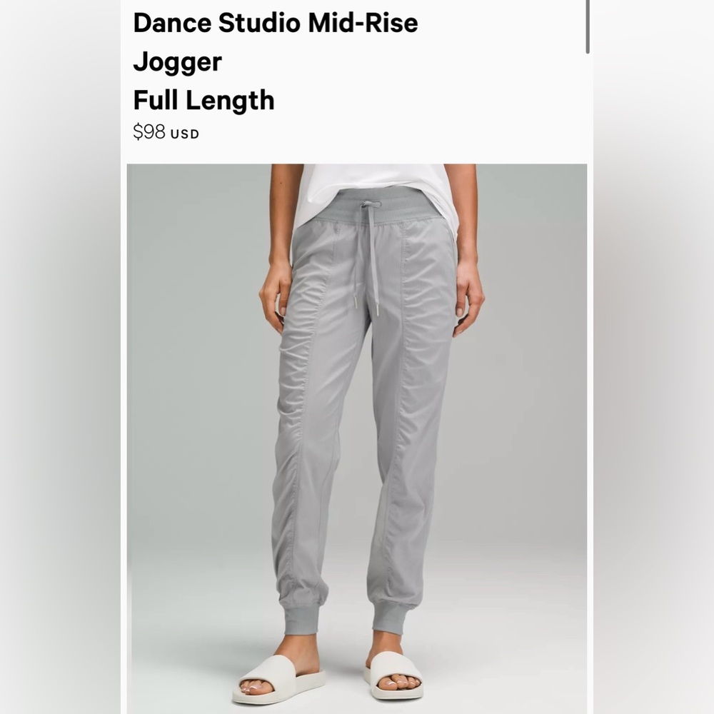 Dance Studio Mid-Rise Jogger Full Length
